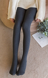 SZ60074-1 Женские хлопковые непрозрачные трикотажные колготки с рисунком